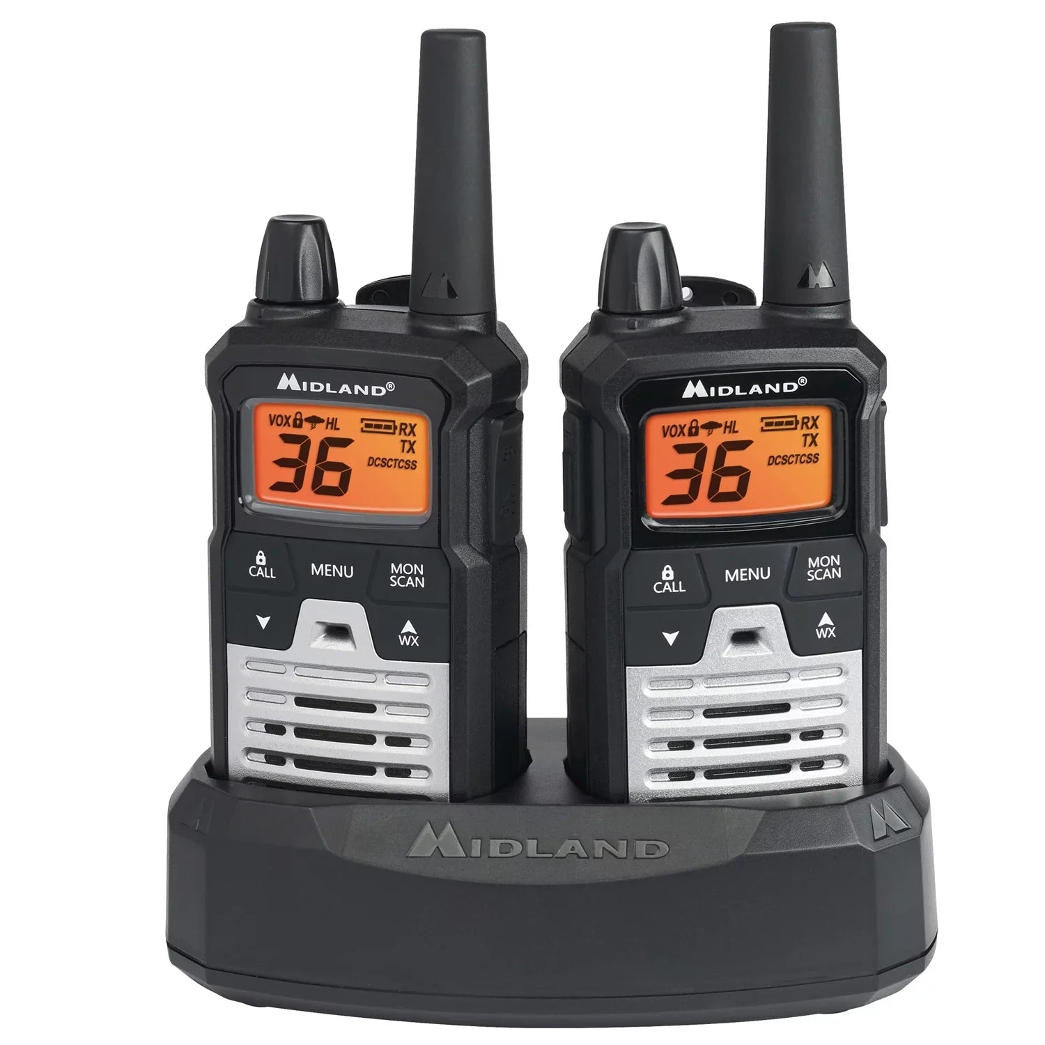 Midland T290VP4 X-TALKER GMRSize Long Range Walkie Talkie - Two Way Radio with NOAA Weather Sizecan + Alert and 121 Privacy Codes