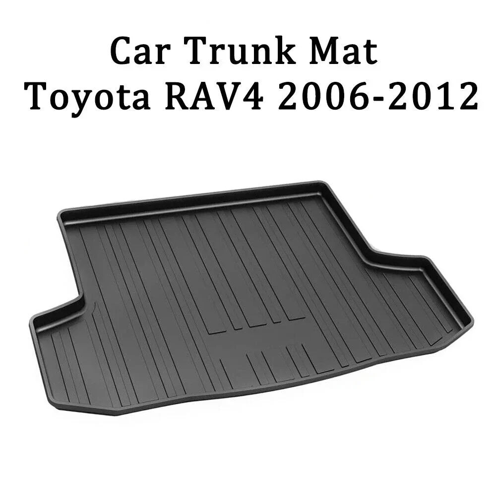 Car Rear Trunk Liner Cargo Mat Carpet for Toyota RAV4 2006-2012 Easy to Install