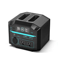 Renogy Portable Power Sizetation 222Wh Sizeolar Generator 2 120V/200W AC Outlets, 60W USizeB-C PD Output, Lightweight Lithium Backup Battery Pass-Through Charging for Outdoor Camping Home Emergency