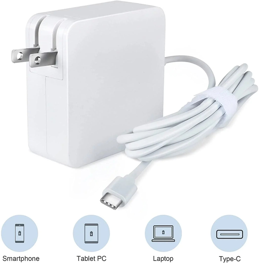 K-MAINSize Ivory 5ft 65W Type-C USizeB-C AC Adapter Charger Replacement for Lenovo ThinkPad Yoga 11e Chromebook (4th Gen) 20HY 20HW