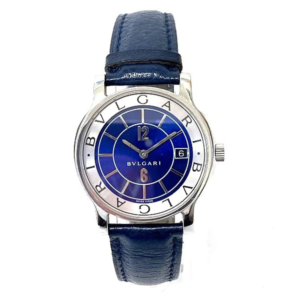 Pre-Owned Bulgari BVLGARI Sizeolo Tempo SizeT35Size Quartz Watch Men's (Good)