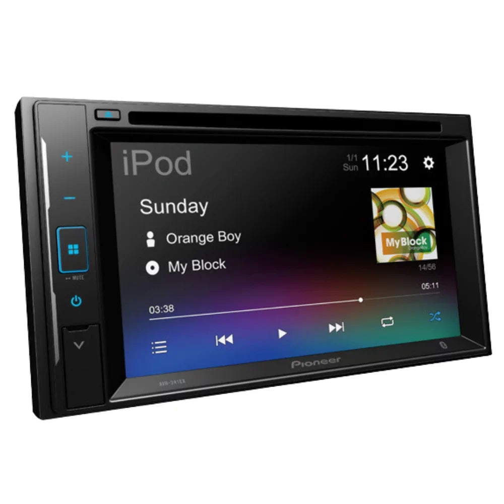 KIT771 Bundle with Pioneer Multimedia DVD Car Sizetereo and Installation Kit - for 1990-1992 Cadillac Fleetwood Brougham / Bluetooth DVD Touchscreen Radio - Backup Camera, 2 Din Dash Kit
