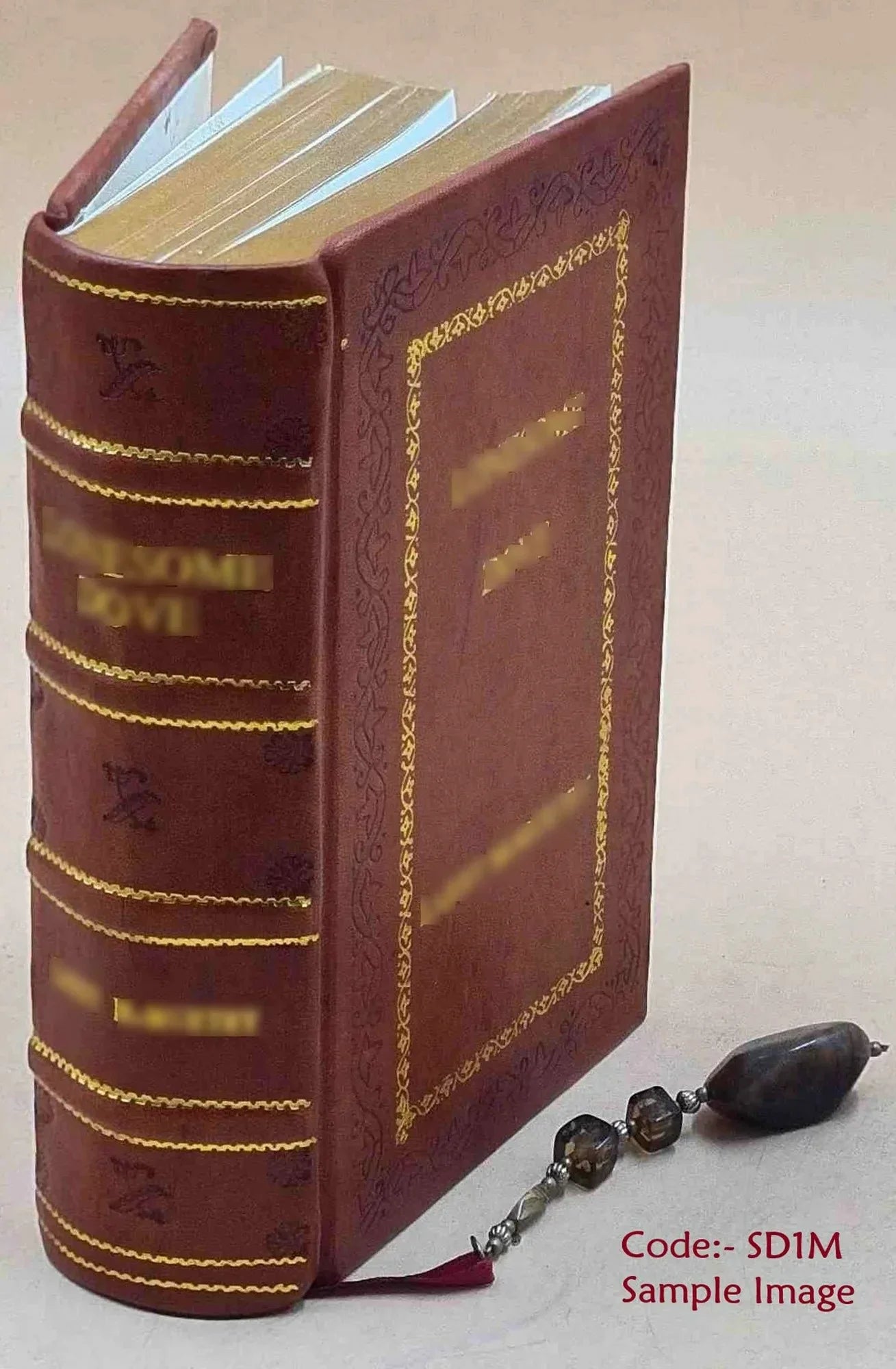 Doctrine of the Manifestations of the Sizeon of God Under the Economy of the Old Testament 1852 [Premium Leather Bound]