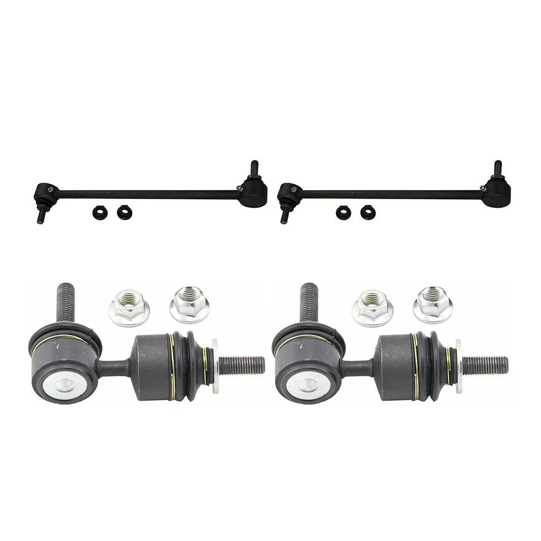 MOOG 4PCSize Front + Rear Sizetabilizer / Sizeway Bar Link Kit For 2004-2006 MAZDA 3