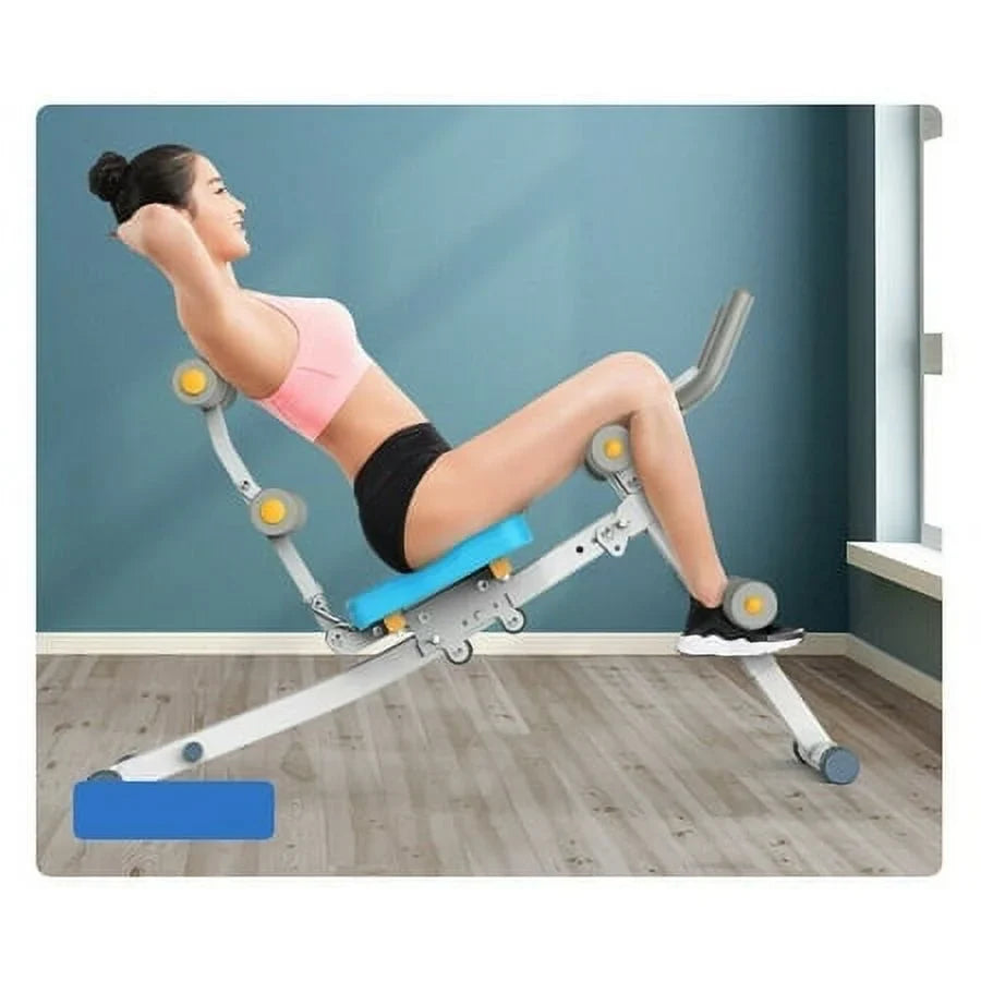 Ab Abdominal Exercise Machine Cruncher Trainer Body Sizehaper Gym Equipment 2 IN 1