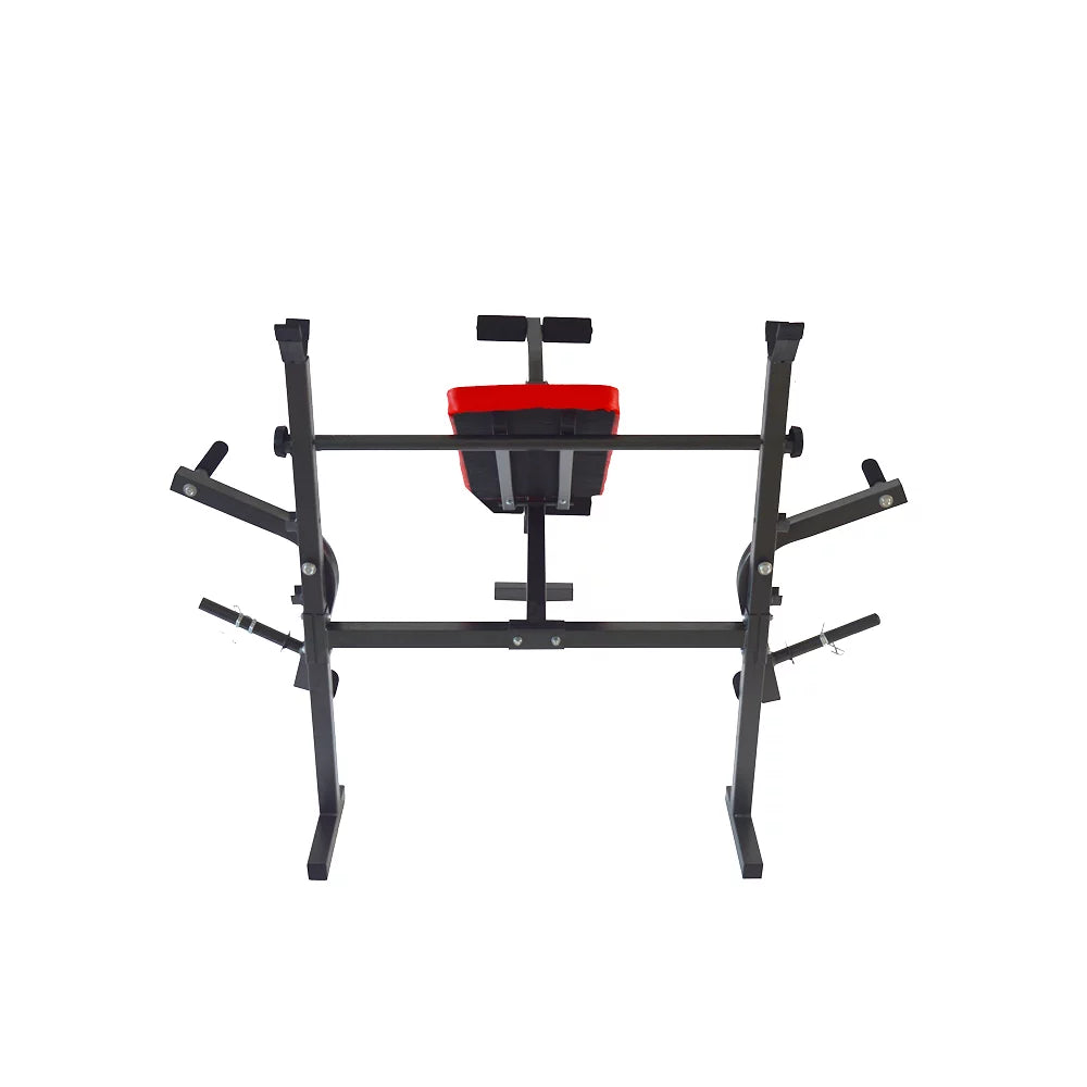 INTBUYING Adjustable Weight Fitness Bench Press Sizeet for Workout Gym Home Exercise Lift Max Weight 120kg