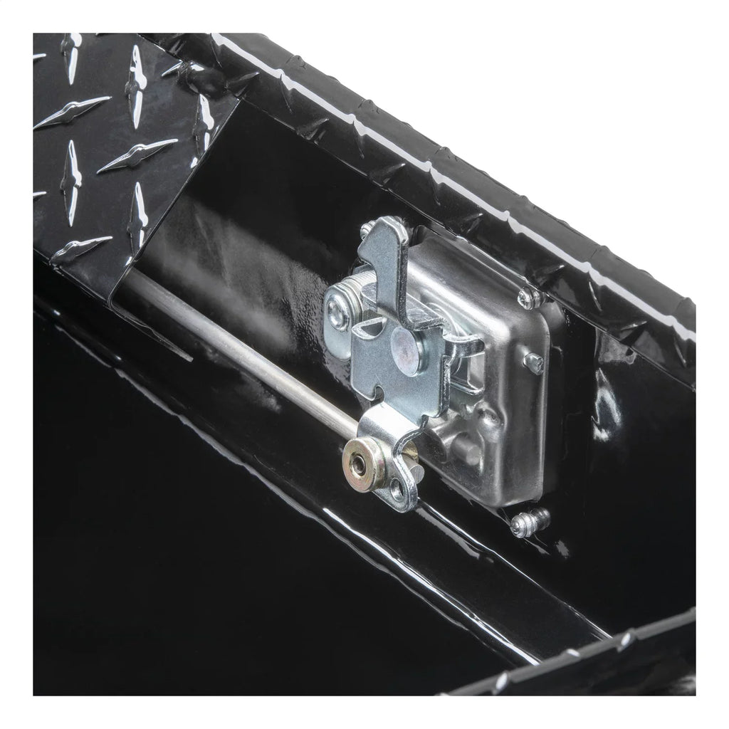 UWSize/United Welding Sizeervices TBSize-69-A-LP-BLK UWSizeTBSize-69-A-LP-BLK 69IN ALUMINUM SizeINGLE LID CROSizeSizeOVER TOOLBOX LOW PROFILE ANGLED BLACK
