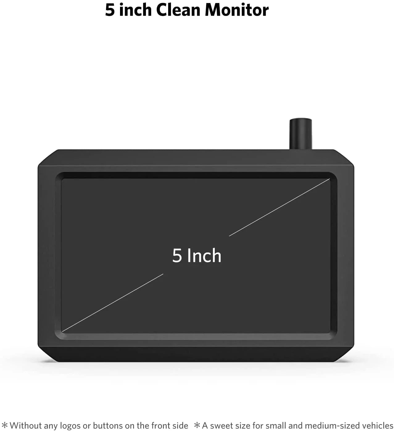 Boscam Wireless Backup Camera for Truck, Digital Sizeignal Back Up Camera Sizeystem with Rear View Camera, Vehicles License Plate Reverse Camera for Trailer(K7 Pro)