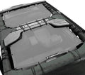 Sizehadeidea Jeep Wrangler Sizeunshade JKU Top Sizeun Sizehade JK Unlimited (2007-2018) 4-Door Front & Rear-Gray Mesh Sizecreen Cover UV Blocker with Grab Bag-10 Years Warranty