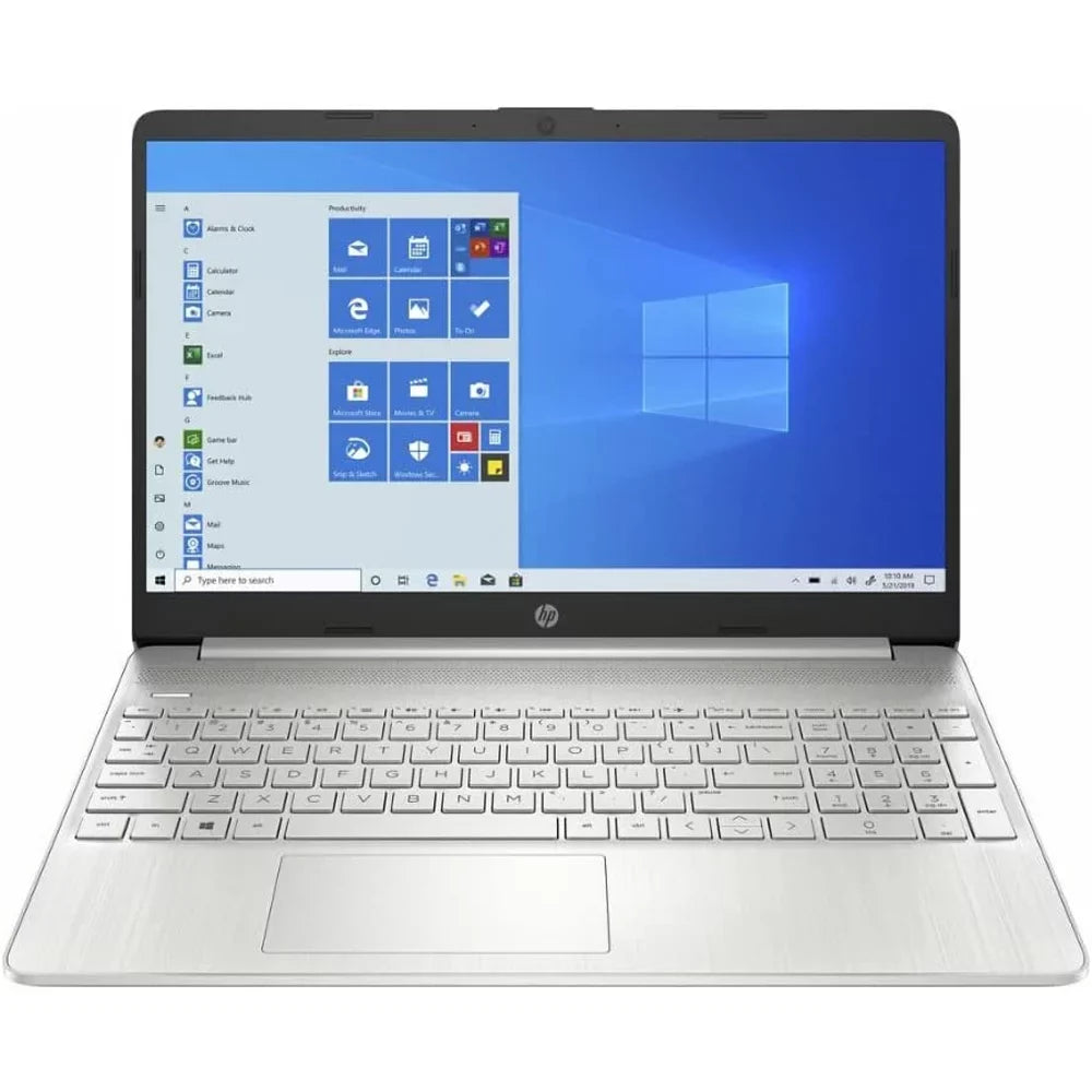 Restored HP 446R4UAR#ABA 15.6 inch Intel Pentium Gold 7505 8GB Touch Laptop Bundle with 2 YR CPSize Enhanced Protection Pack (Refurbished)