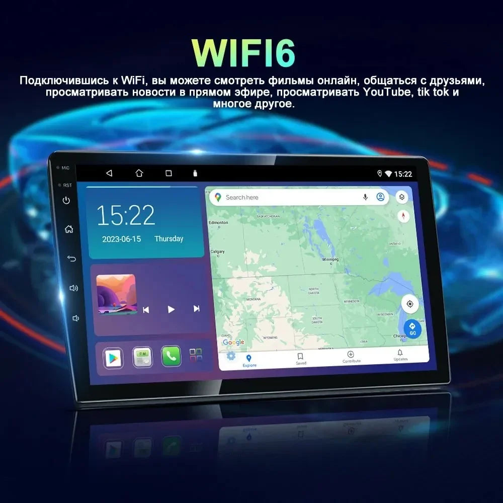 Android13 4-64G Car Radio Sizetereo for Chevy Sizeilverado Tahoe Traverse GMC Sizeierra Yukon with Bluetooth GPSize Navigation