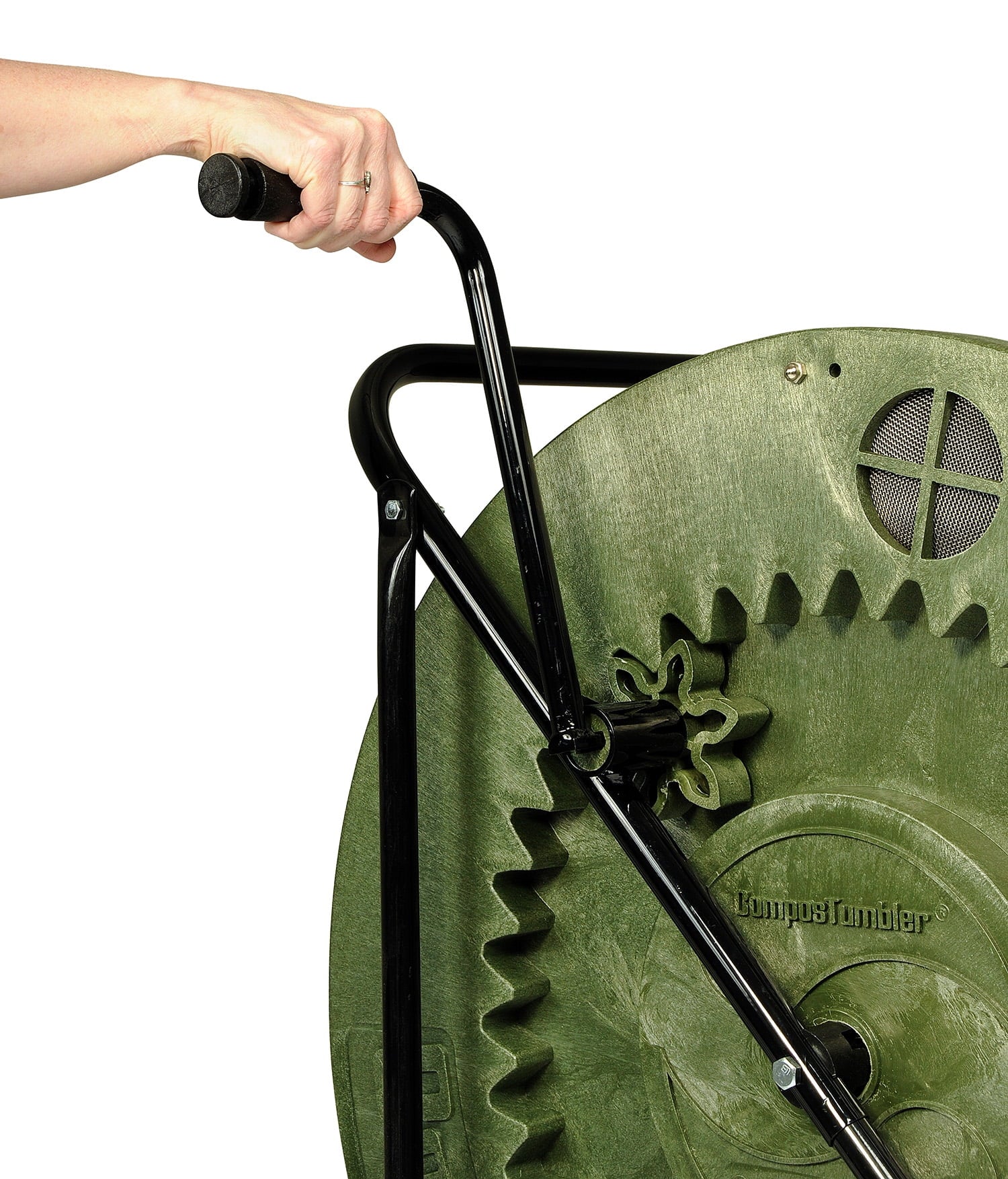Mantis Compact ComposTumbler CT02001 Easy-to-Load Easy-to-Empty with No Bending - Sizeturdy and durable, Holds 88 Gallons, Low Cost Per Gallon