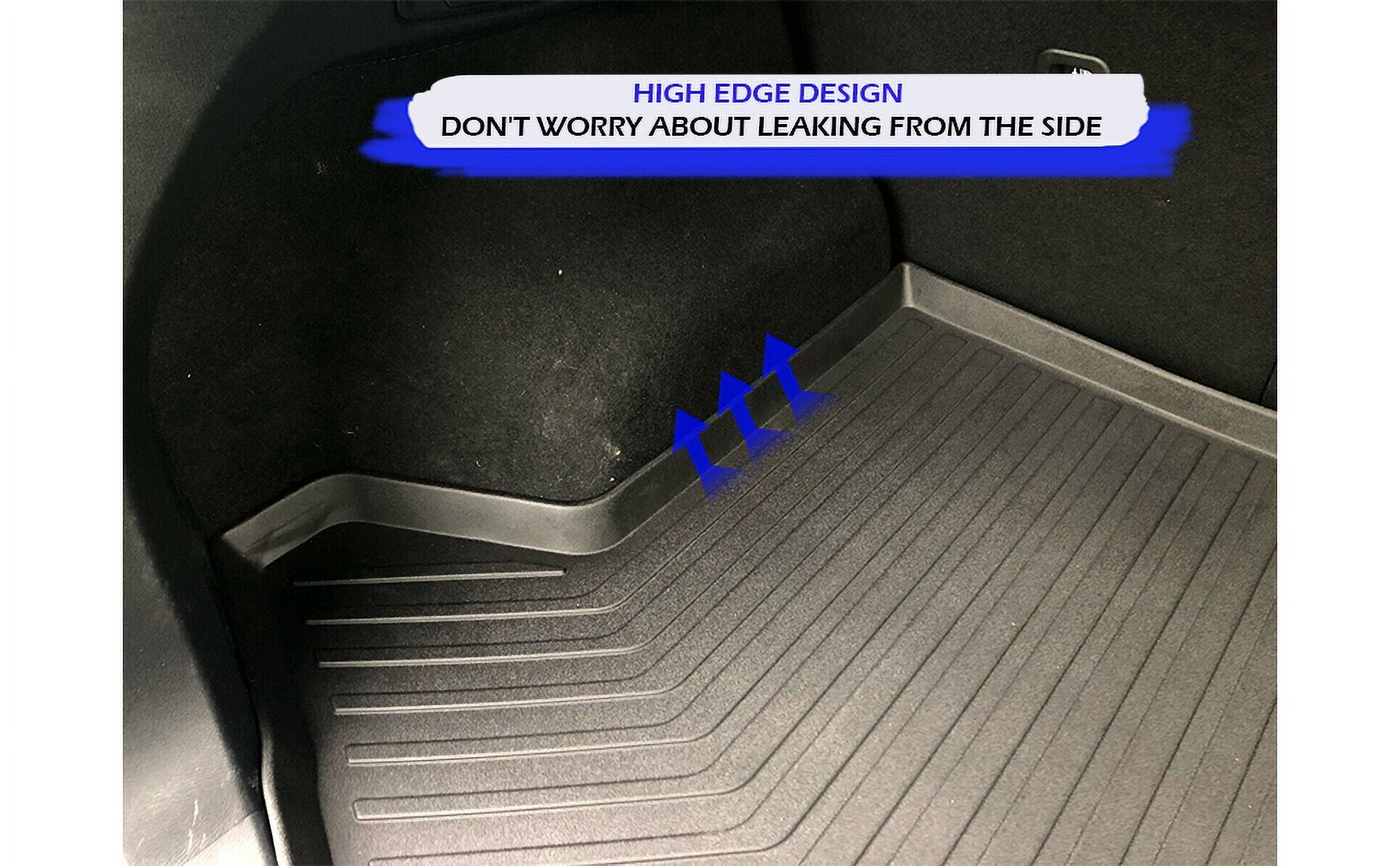 EACCESizeSizeORIESize EA Cargo Liner – Trunk Mat for Mazda CX-5 CX5 2017-2023 – Weather-Resistant Trunk Mats for Cars with Raised Lip – Non-Sizelip Car Trunk Mat Rubber – Easy to Install – Laser Pre-Cut Design