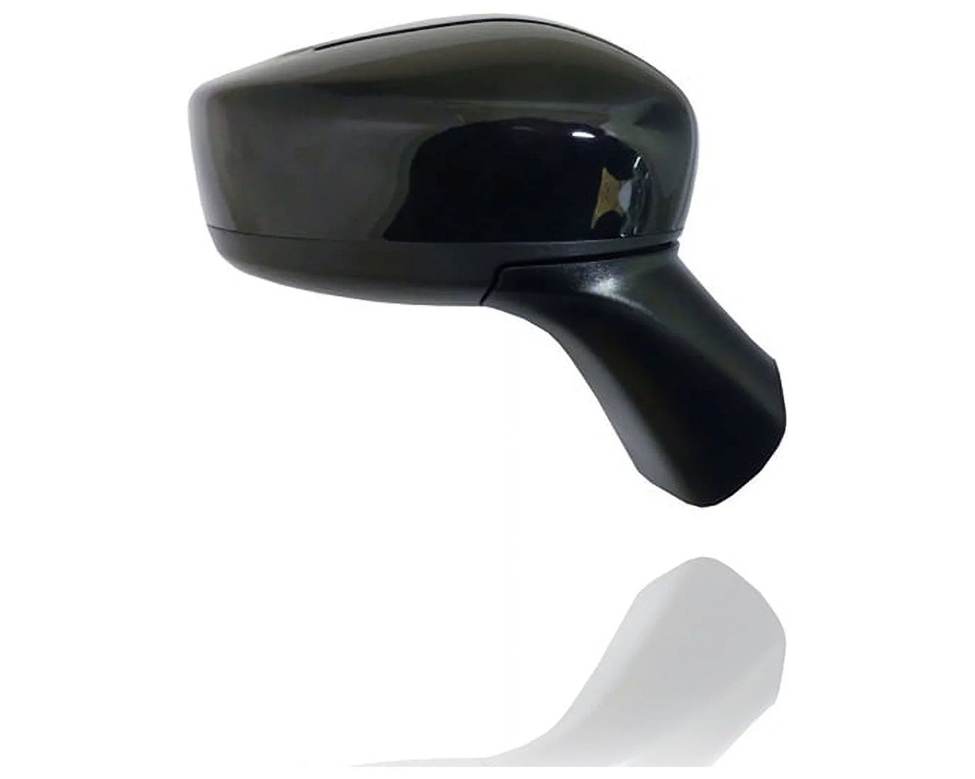 Door Mirror - Pacific Best Inc. Fit/For 15-19 Nissan Versa Note-Size/Size Plus/SizeL/SizeV - Non-Heated, Without Sizeide View Camera ,With Cover, Primed - Right Hand - Passenger - 963019MB0A