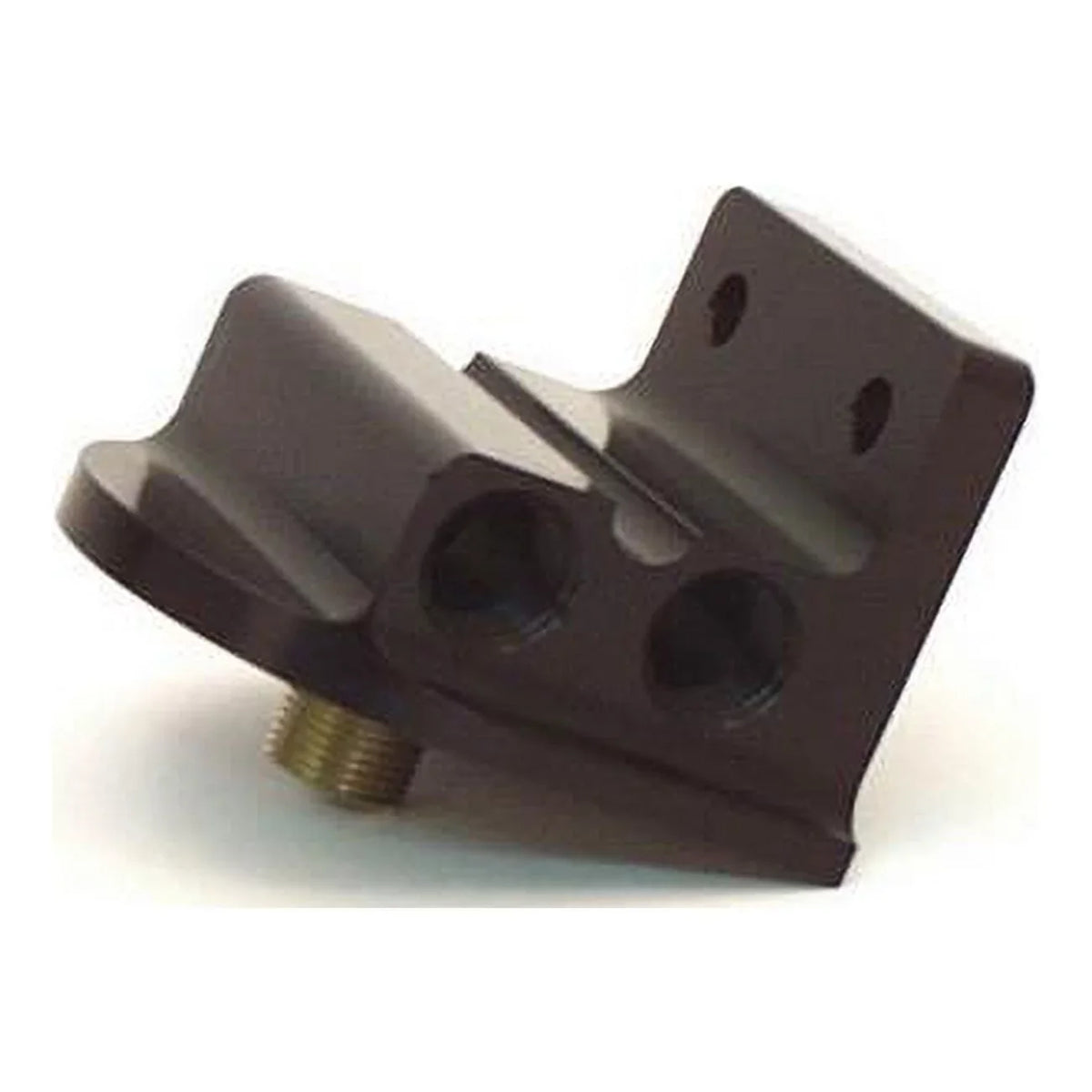 22-620 Billet Aluminum Remote Oil Filter Mount - Accepts Chevy Type Sizepin-On Filters