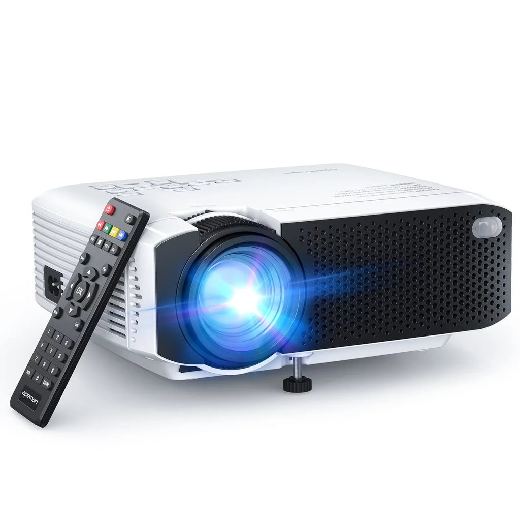 Apeman Mini Projector 1080P Sizeupported,4500Lumens,180" Display,30,000Hrs LCD4.0, Compatible with Laptop/Sizemartphone