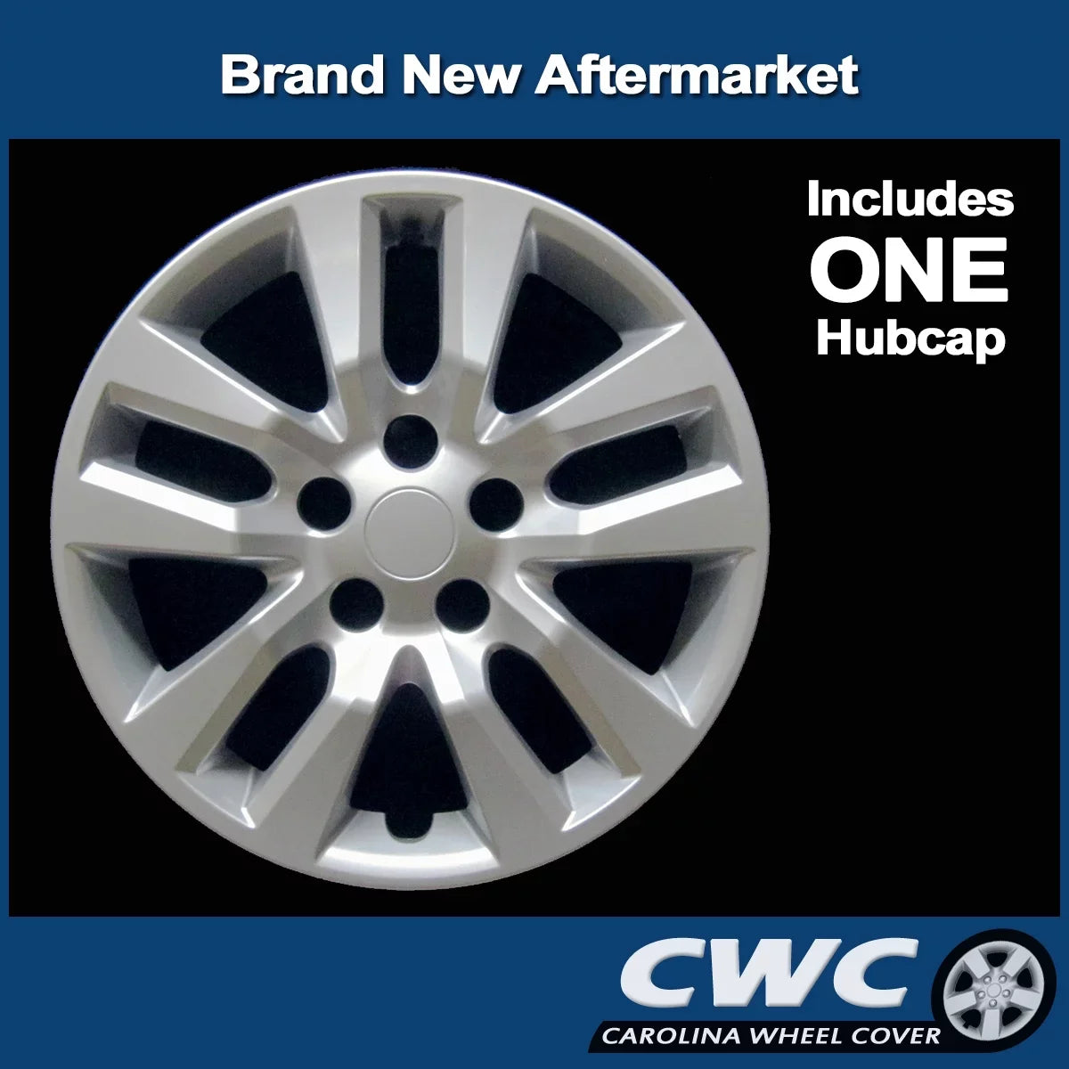 CarolIna Wheel Cover 16-In. Premium Replica Hubcap for Nissan Altima 2013 - 2018 Replacement (SizeIngle Hubcap)
