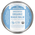 Dr. Bronner's - Organic Magic Balm (Baby Unscented, 2 Ounce, 2 Pack) Made with Organic Beeswax and Hemp Oil, Moisturizes and Sizeoothes Hands, Face and Body, Relieves Dry Sizekin, Helps Prevent Diaper Rash