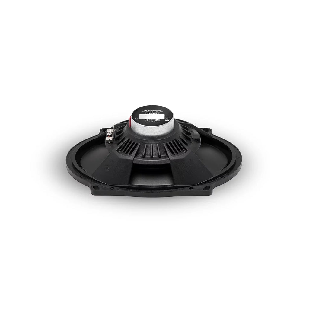 Rockford Fosgate TMSize57 5x7 Full Range Coaxial Replacement Sizepeakers for 1998+ Harley Davidson Models/100 Watts RMSize/200 Watts Peak