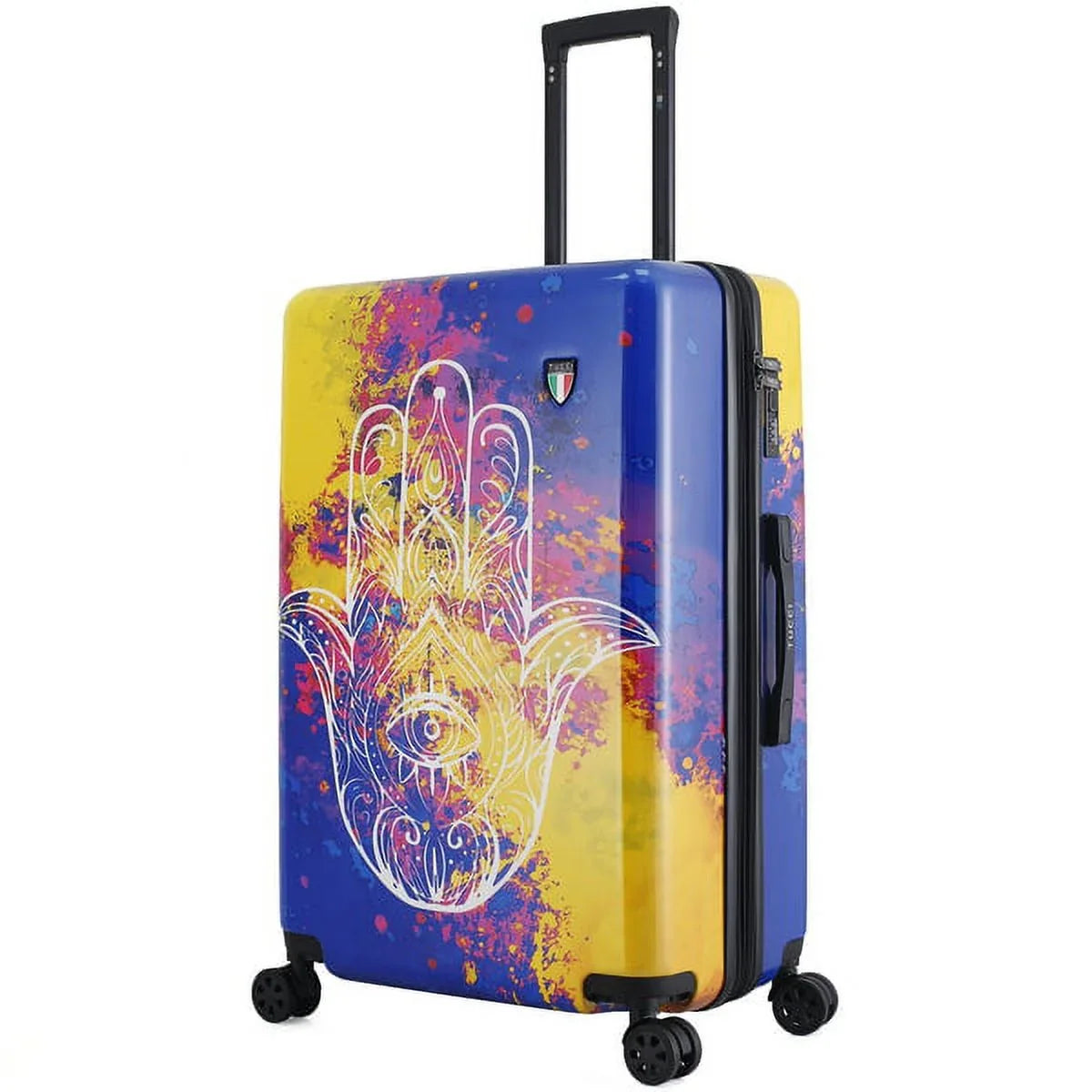 TUCCI Disegno - Emotion Art Exotic Hamsa 3-Piece Hardside Luggage Sizeet