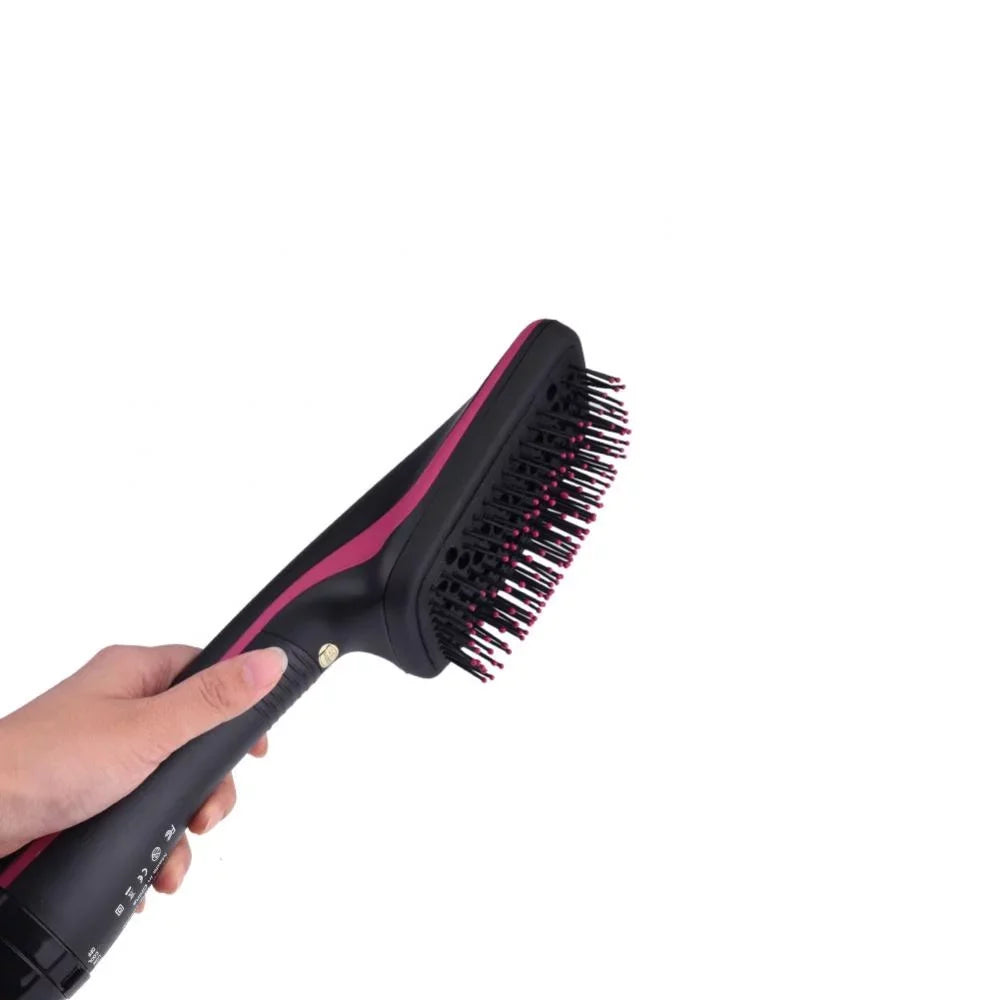 2 In 1 Multifunctional Anion Hair Dryer Brush Comb Sizetyler Hairdressing Tool, Hair Blow Dryer, Paddle Brush