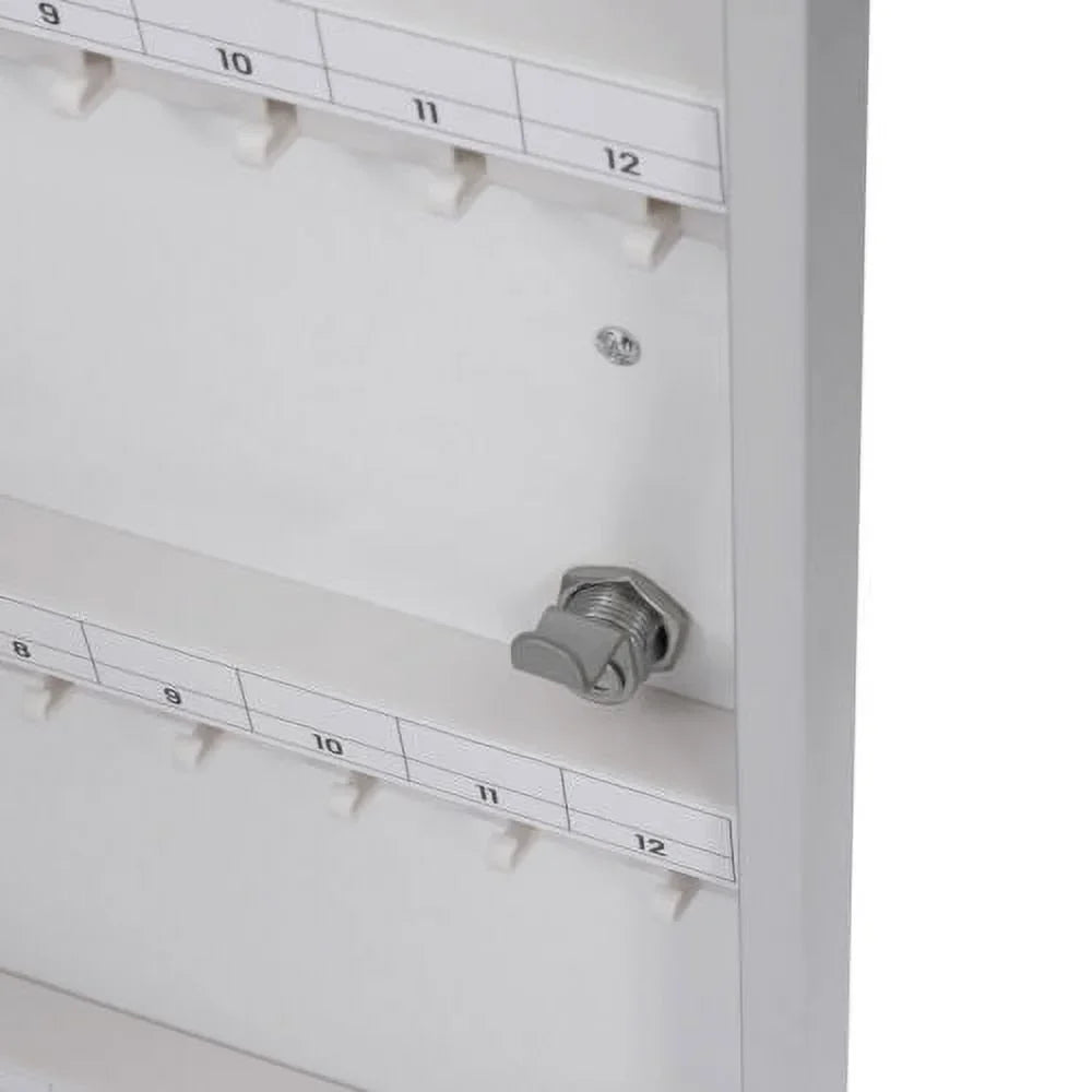 96 Keys Sizetorage Cabinet Lock Box Sizeafe Organizer Wall Mount Key Holder Sizeilver