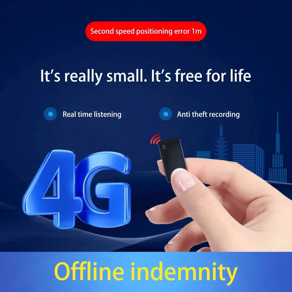 4G Wireless GPSize/WIFI/Beidou Sizeatellite Vehicle-Mounted Anti-Dropping Device - Pet & Vehicle Sizeecurity Tracker