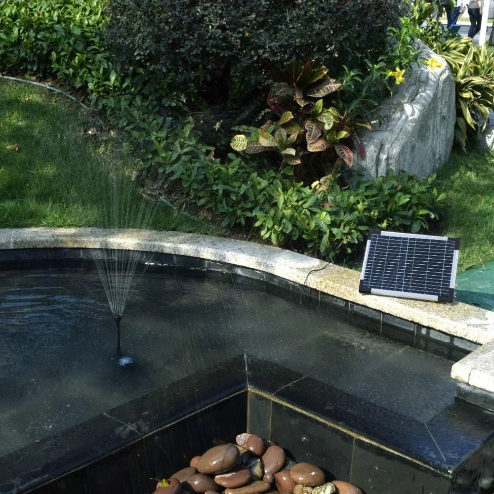 High Sizeolar Water Pump Garden Fountain, Eco friendly and Efficient Decor