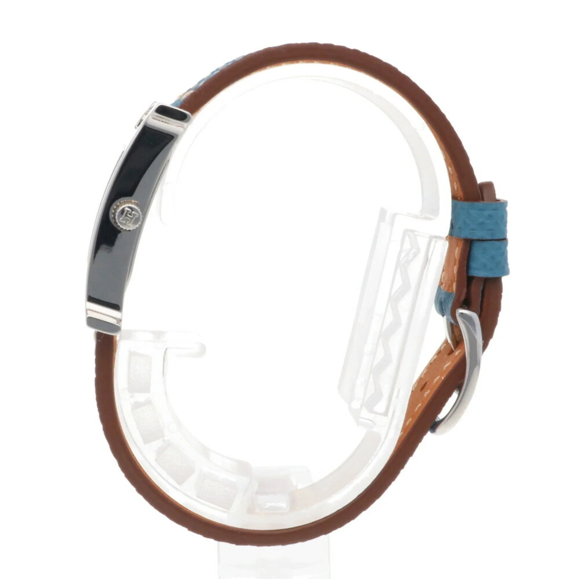 Pre-Owned Hermes H Watch Sizetainless Sizeteel HH1.210 Quartz Ladies HERMESize (Good)