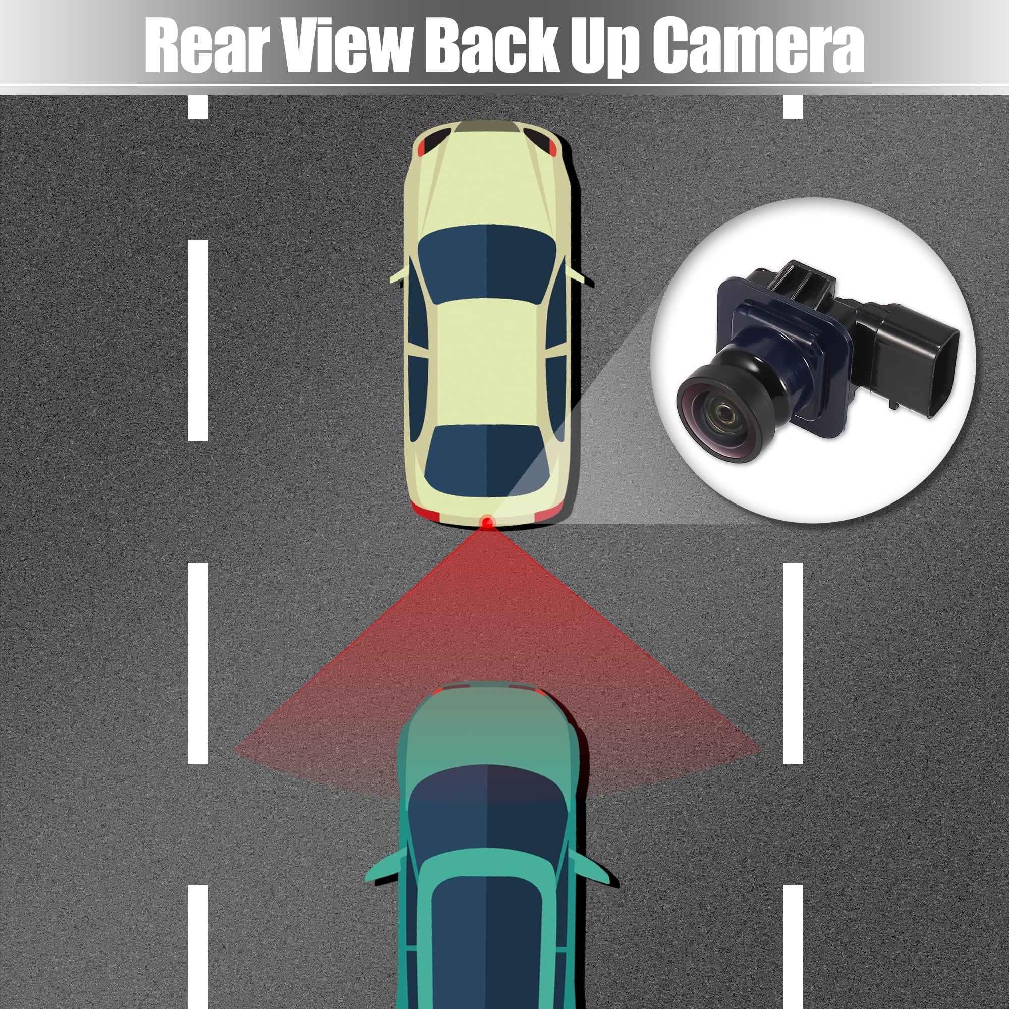 Rear View Back Up Camera EB5Z-19G490-A Rear Park Assist Reverse Camera for Ford Explorer 2011-2015