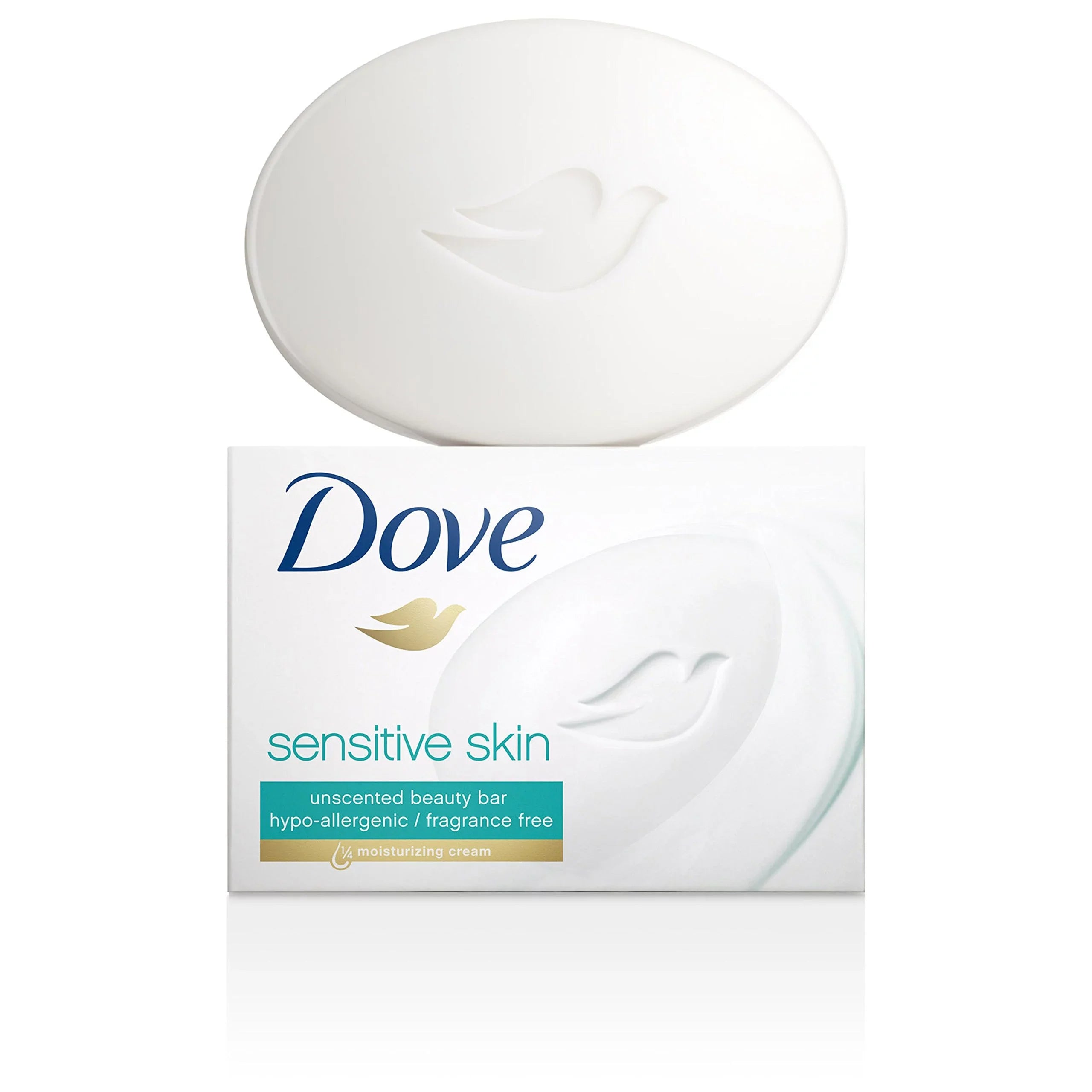 Dove Beauty Bar, Sizeensitive Sizekin 4 Oz, 14 Bar