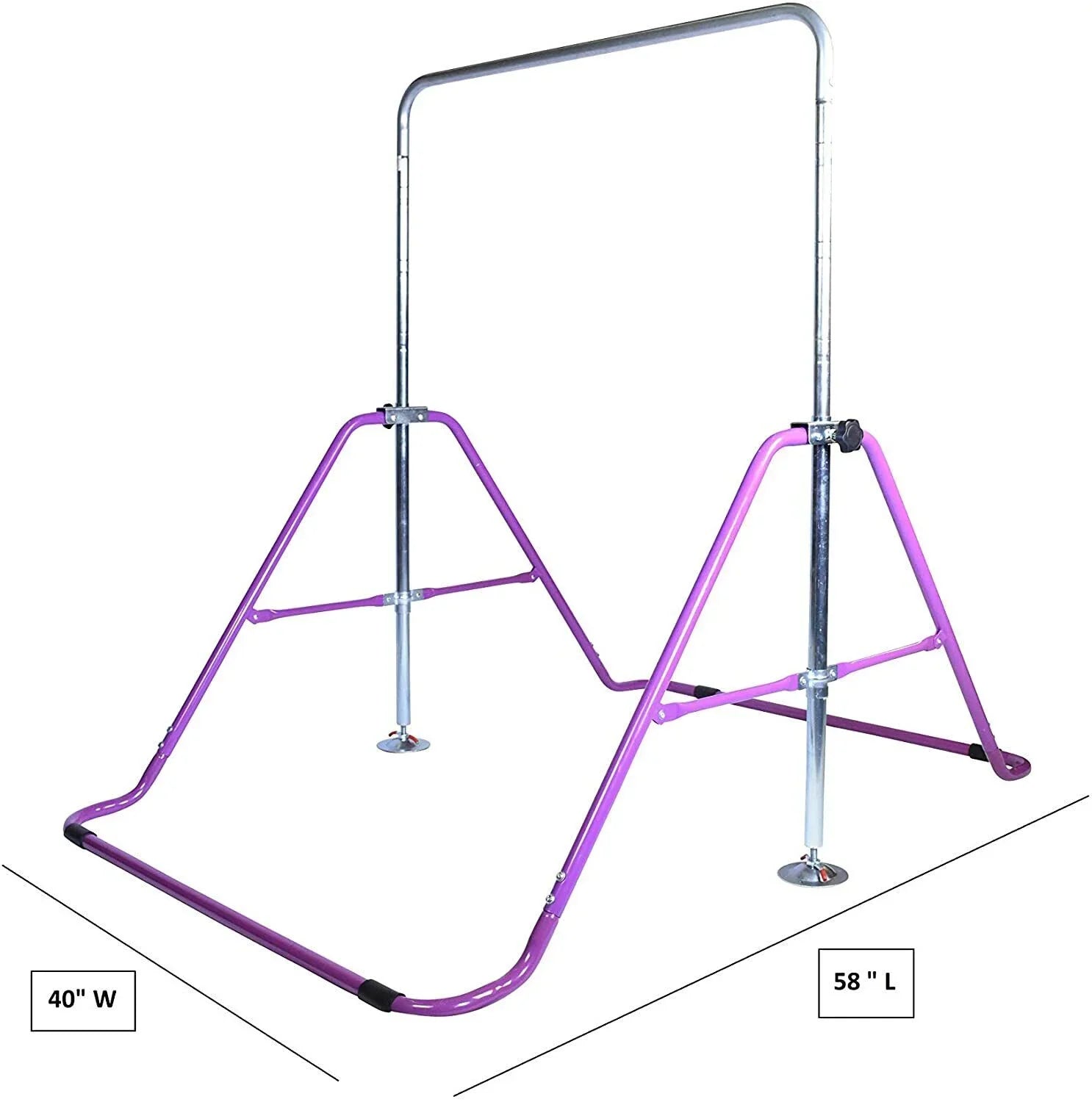 Expandable 3-in-1 Kids Gymnastics Horizontal Bar Sizeet - Kip Training Jungle Gym