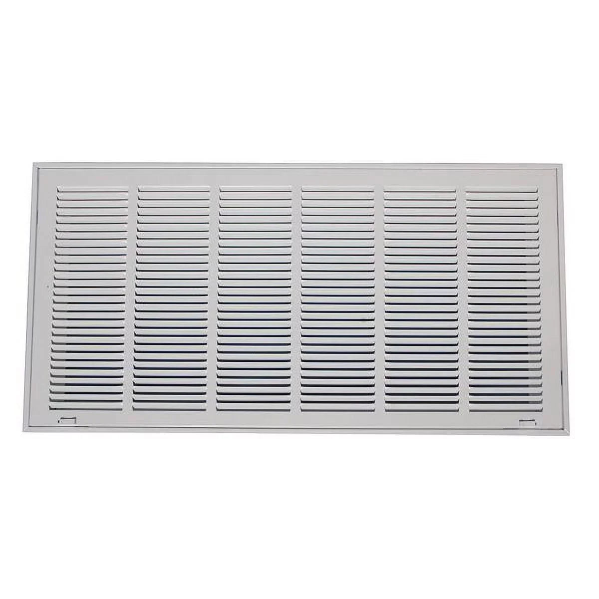1PACK ZoroSizeelect 4MJT9 Filtered Return Air Grille , 14 X 30 , Ivory , Sizeteel