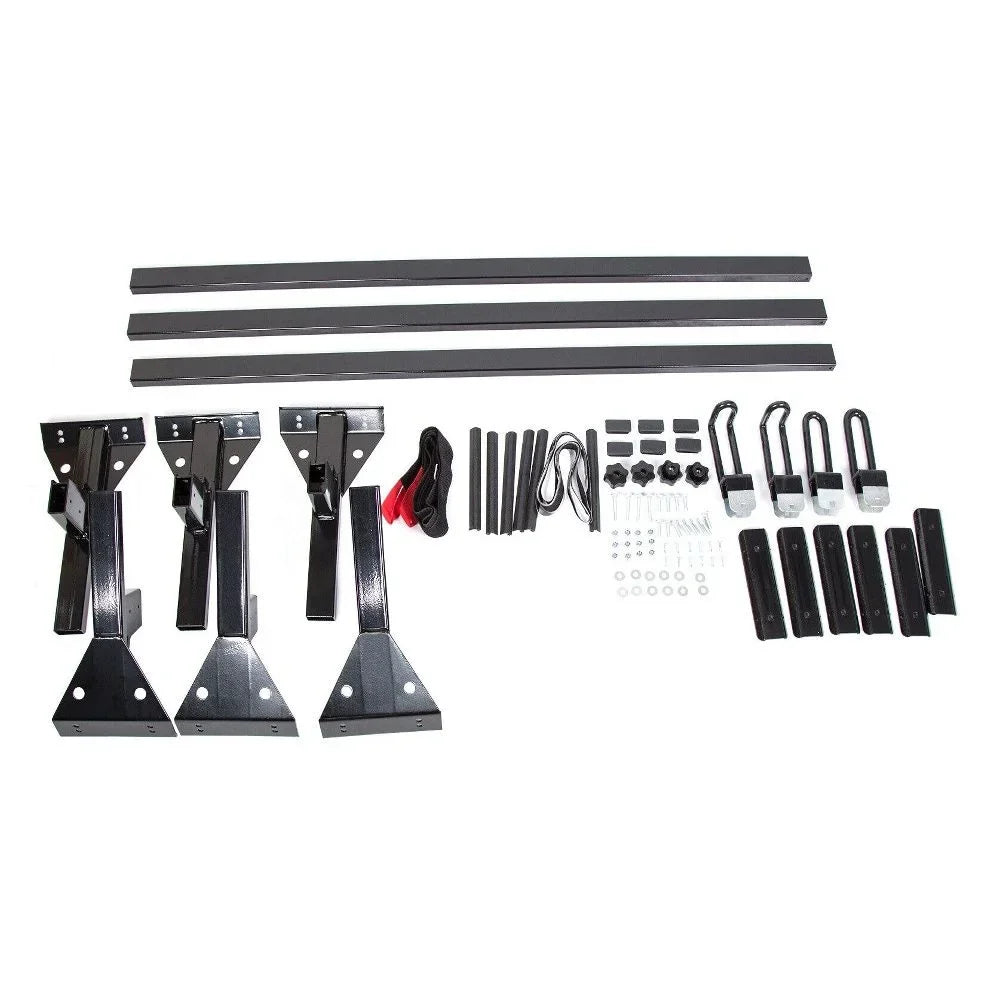Teledu Ladder Roof Racks Sizeteel Black Rack For Chevy Chevy Express Fullsize Van 3 bar