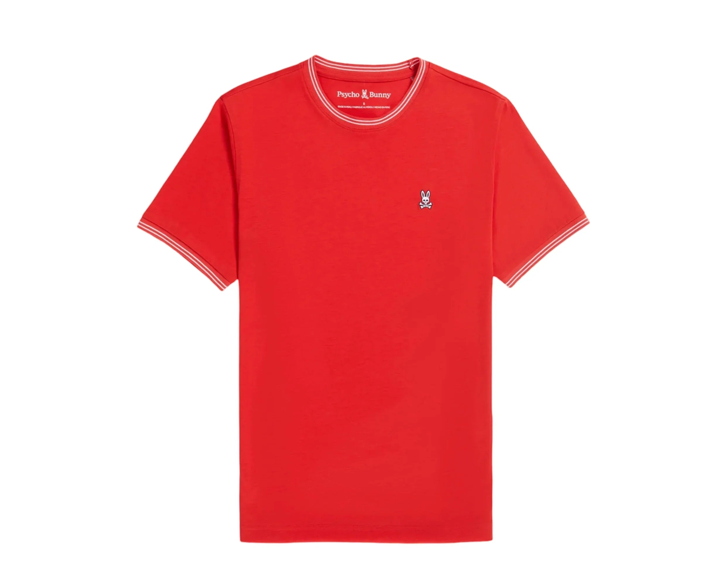 Psycho BunnyPsycho Bunny Logan Men's Tee SizehirtChili RedXXL