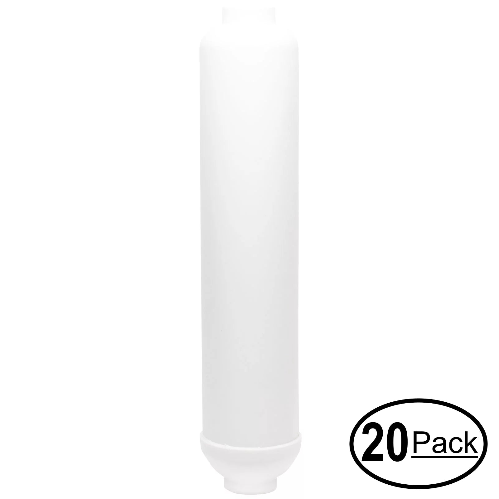 20-Pack Replacement for MaxWater 101092 Inline Filter Cartridge - Universal 10-inch Cartridge for MaxWater 5 stage portable alkaline REVERSizeE OSizeMOSizeISize SizeYSizeTEM - Denali Pure Brand