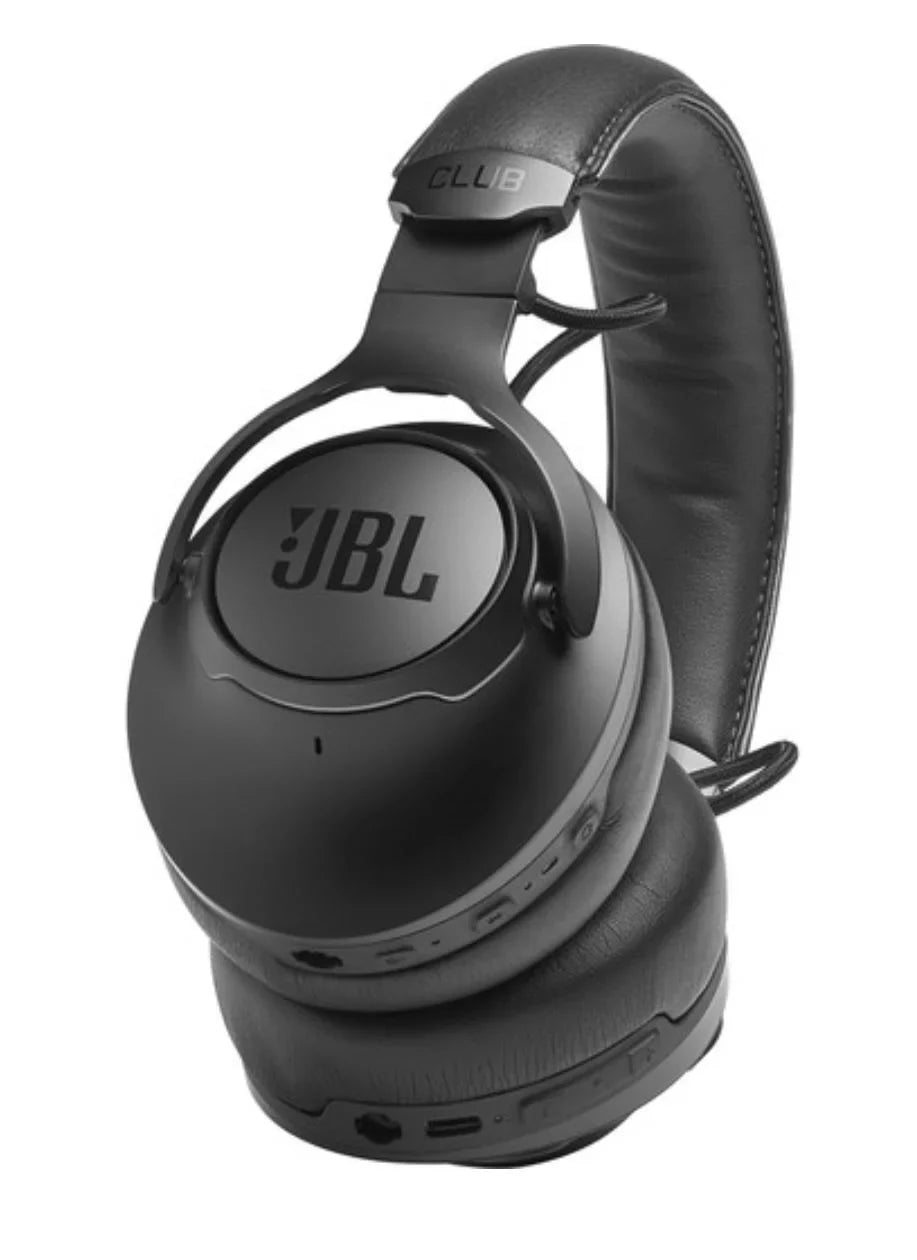 JBL Club ONE Wireless Over-Ear Headphones with Noise Cancelling (Black)