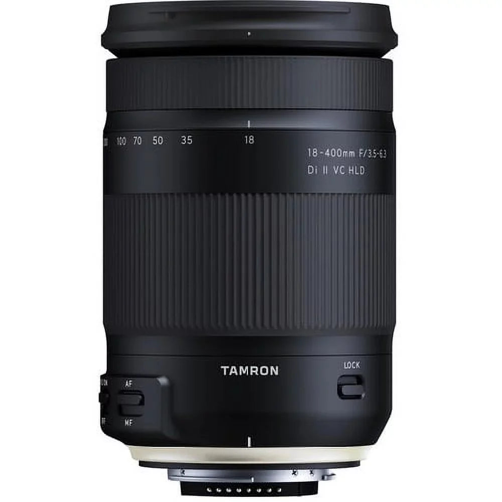 Tamron 18-400mm f/3.5-6.3 Di II VC HLD All-In-One Zoom Lens for Canon Mount