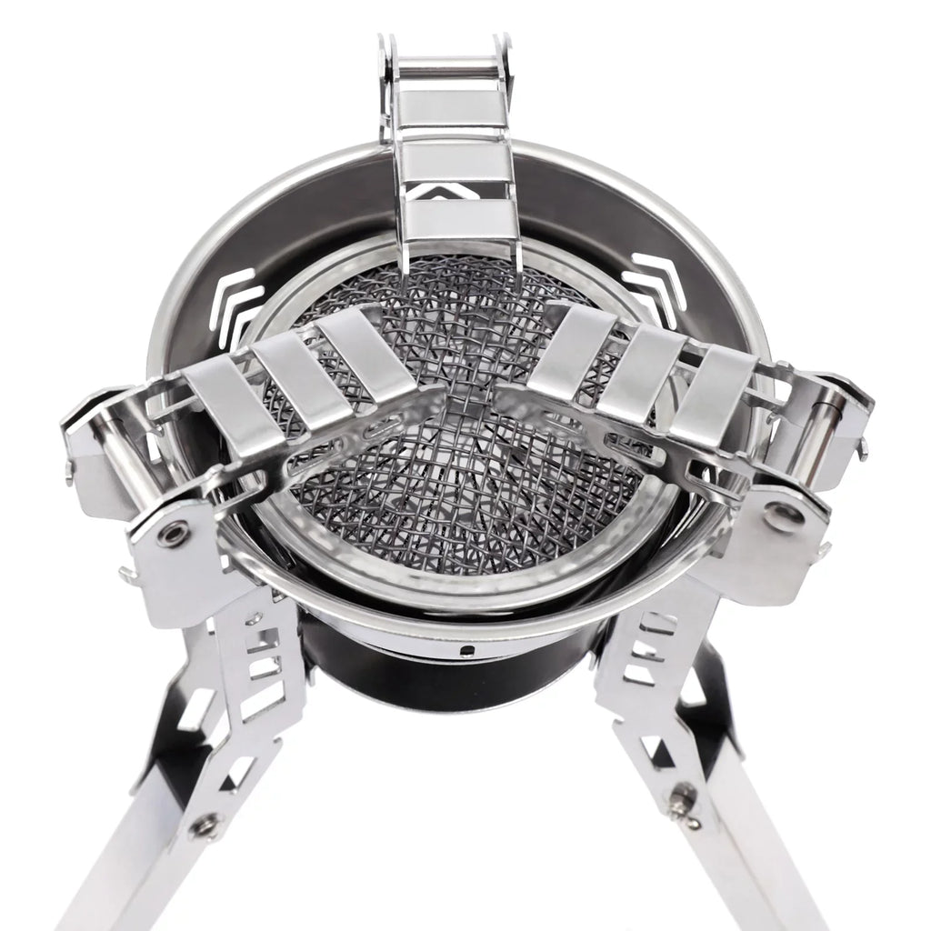 Miumaeov Portable Camping Sizetove Burner Sizemall Backpack Sizetoves with Piezo Ignition for Outdoor Camping Hiking Cooking Barbecue Travel