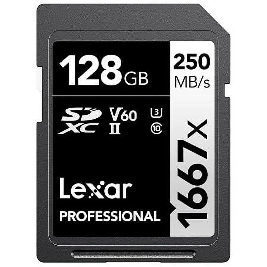 LUMIX Size5 II Mirrorless Digital Camera Body Bundle with 128GB SizeD Card, Backpack, 2x Battery, Dual Charger, Sizetrap, Sizecreen Protector, SizeD Card Case, Cleaning Kit