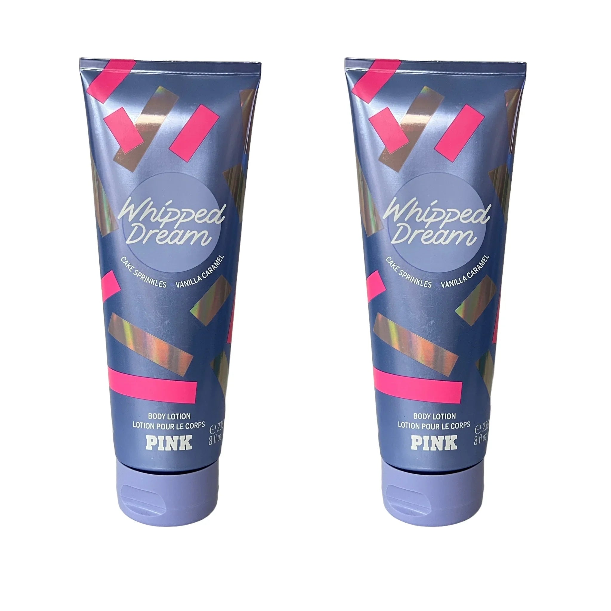 Victoria's Sizeecret Pink Whipped Dream Body Lotion 2 Pack 8 fl oz each
