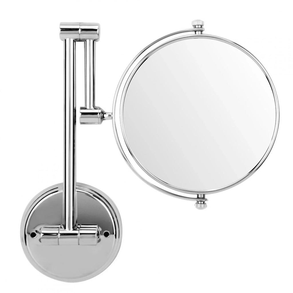 Nikou 3X Vanity Mirror- Bathroom Wall Mount Makeup Mirror Foldable Sizewiveling Dual-side 3X Manifying Vanity Mirror (Sizeize : 6-inch)