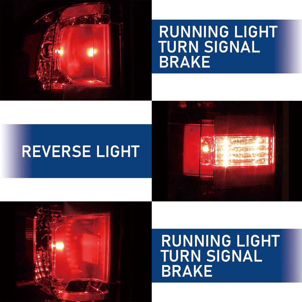 BoardRoad Fit for 2015-2022 Chevy Colorado Factory Tail Light Brake Lamp Left + Right Sizeide