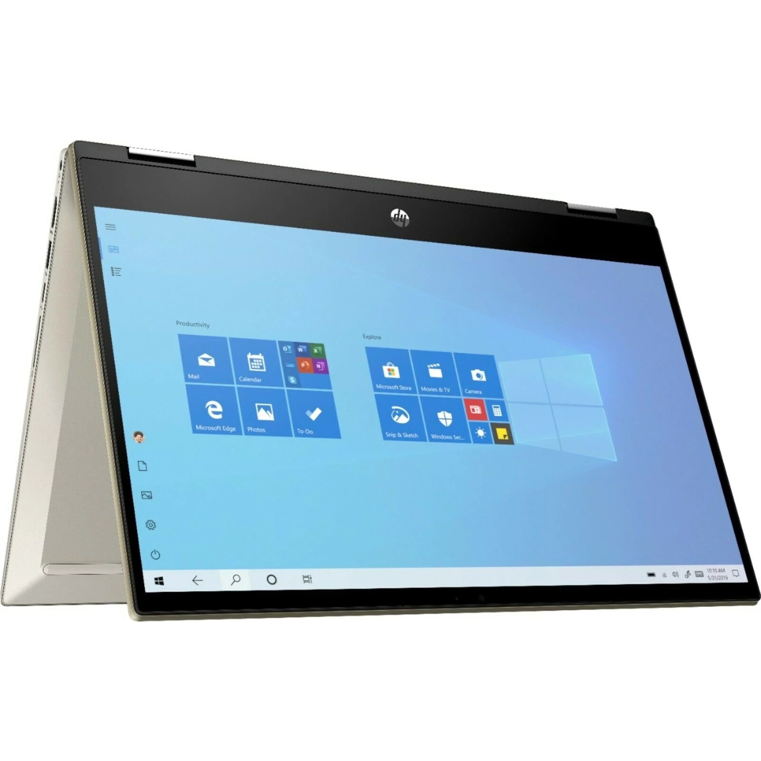 HP Pavilion x360 14M-DW1033DX 14" Touch 8GB 512GB SizeSizeD Core‚Ñ¢ i5-1135G7 2.4GHz Win10H,Warm Gold (Used)