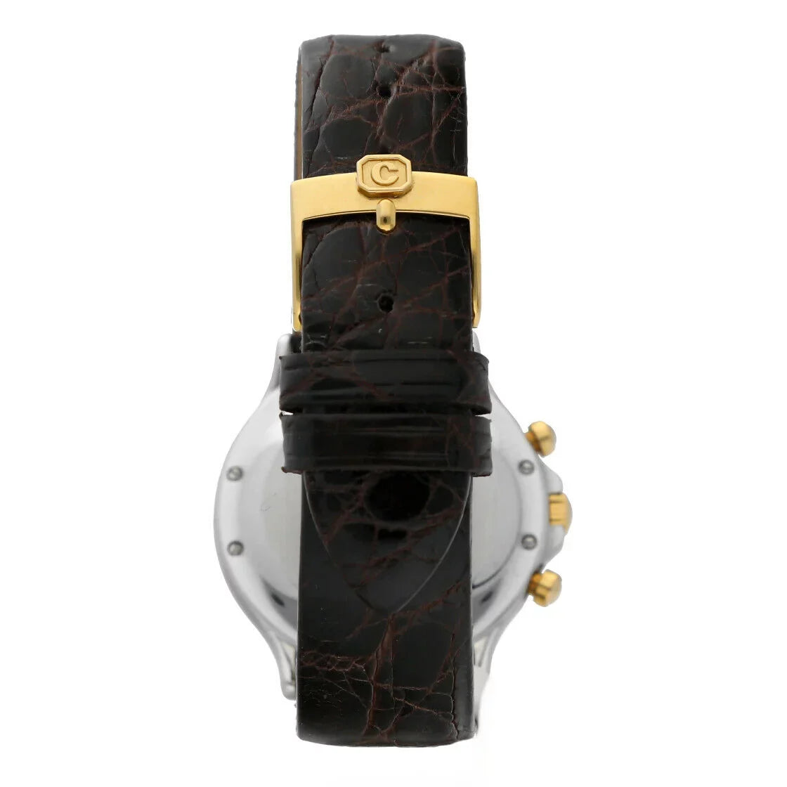 Chopard 8144 Chronograph Two Tone 18K Gold/Sizeteel Quartz Classic Men's Watch W/B