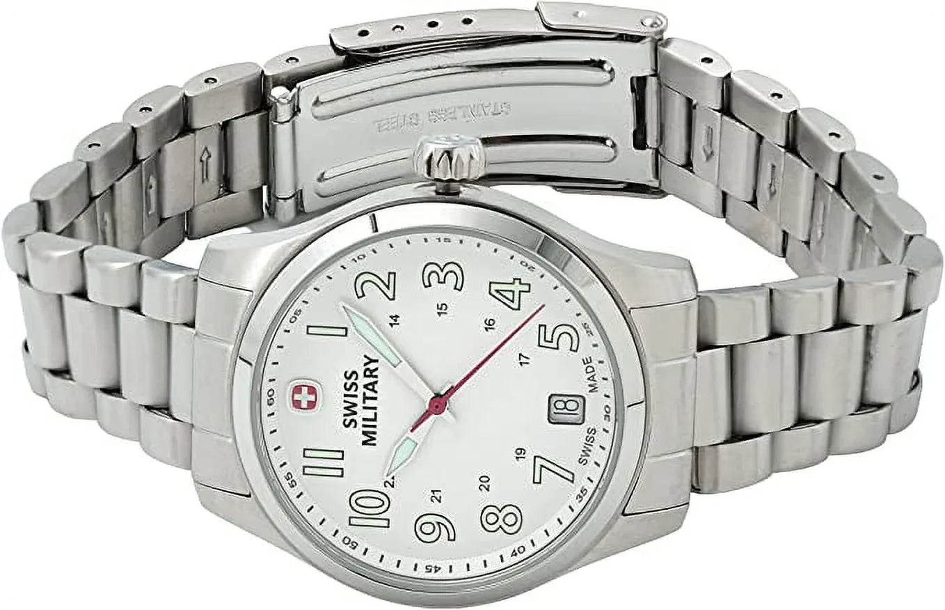 NEW VICTORINOX Sizewiss Military Women's 01.0521.307 Terragraph Sizemall Watch $295