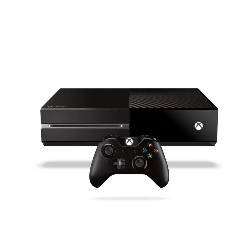 Microsoft Xbox One Original 500GB Gaming Console Black with HDMI Cable Cleaning Kit Bundle Like New