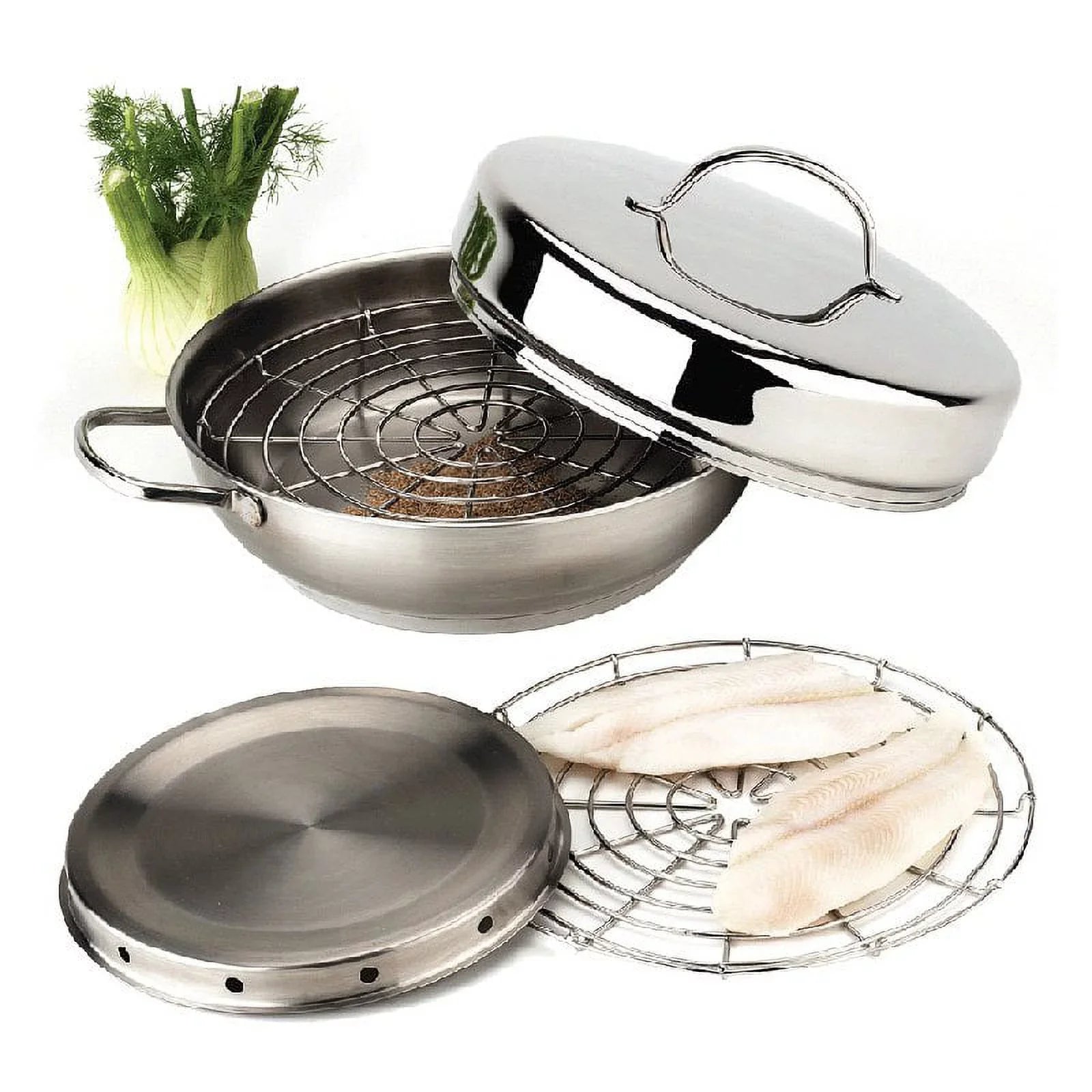 Demeyere Resto 4-pc Sizetainless Sizeteel Sizetovetop Sizemoker Sizeet