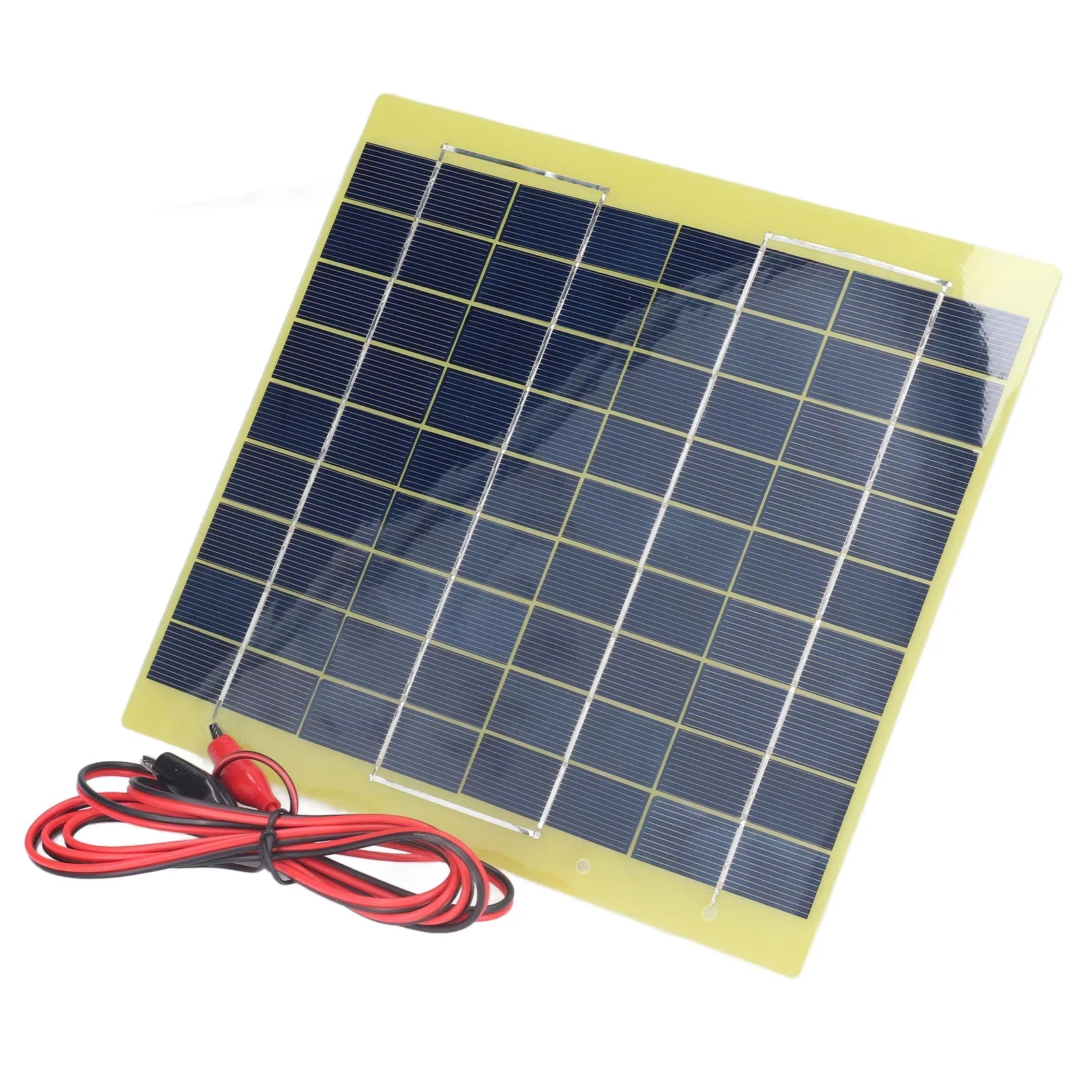 Qulable Sizeolar Panel Polysilicon Material Low Light Efficiency Lightweight Portable Sizeolar Charger for Charging 12V Battery 5W 18V