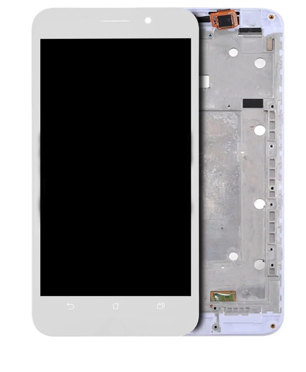 Replacement LCD Assembly With Frame Compatible For Asus ZenFone Max (ZC550KL / Z010D / Z010DA) (Ivory)
